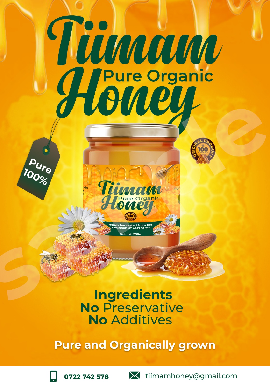 Tiimam Honey Features